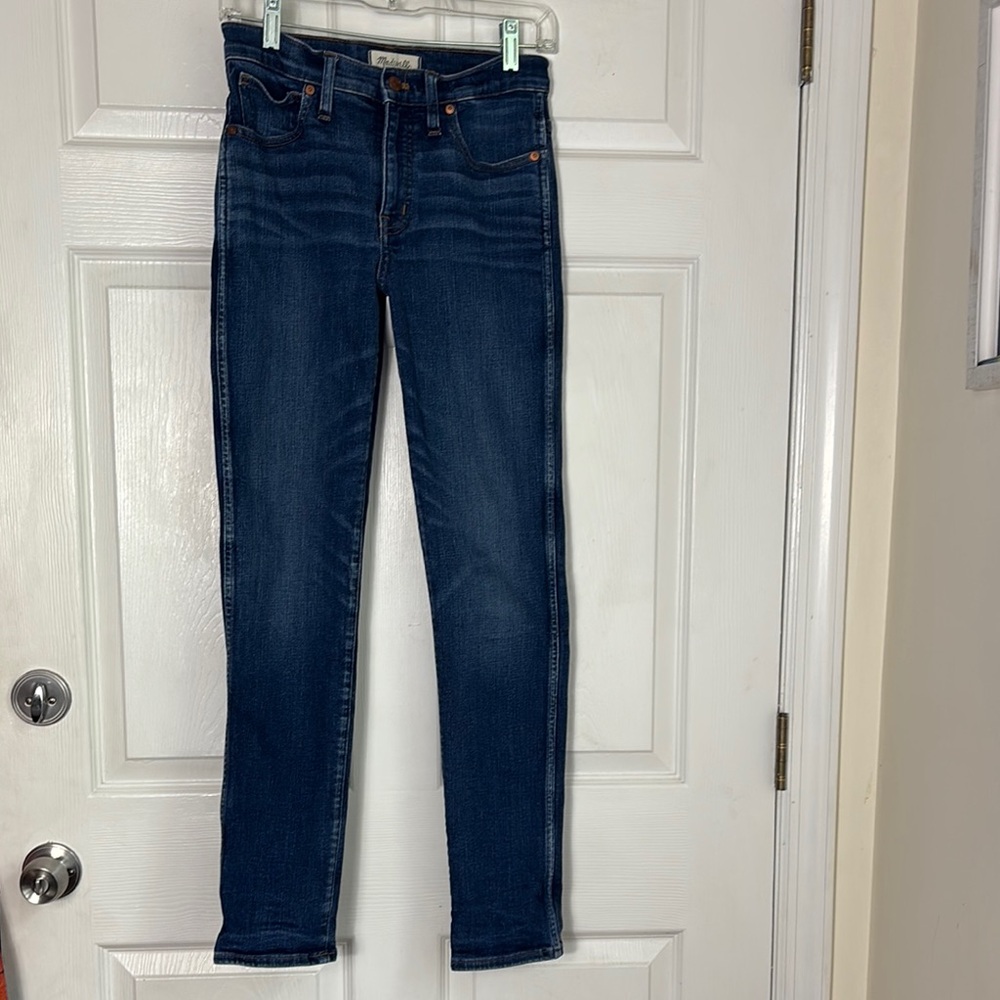 MADEWELL Slim Straight Cropped Jeans Size 27 inseam 29 in